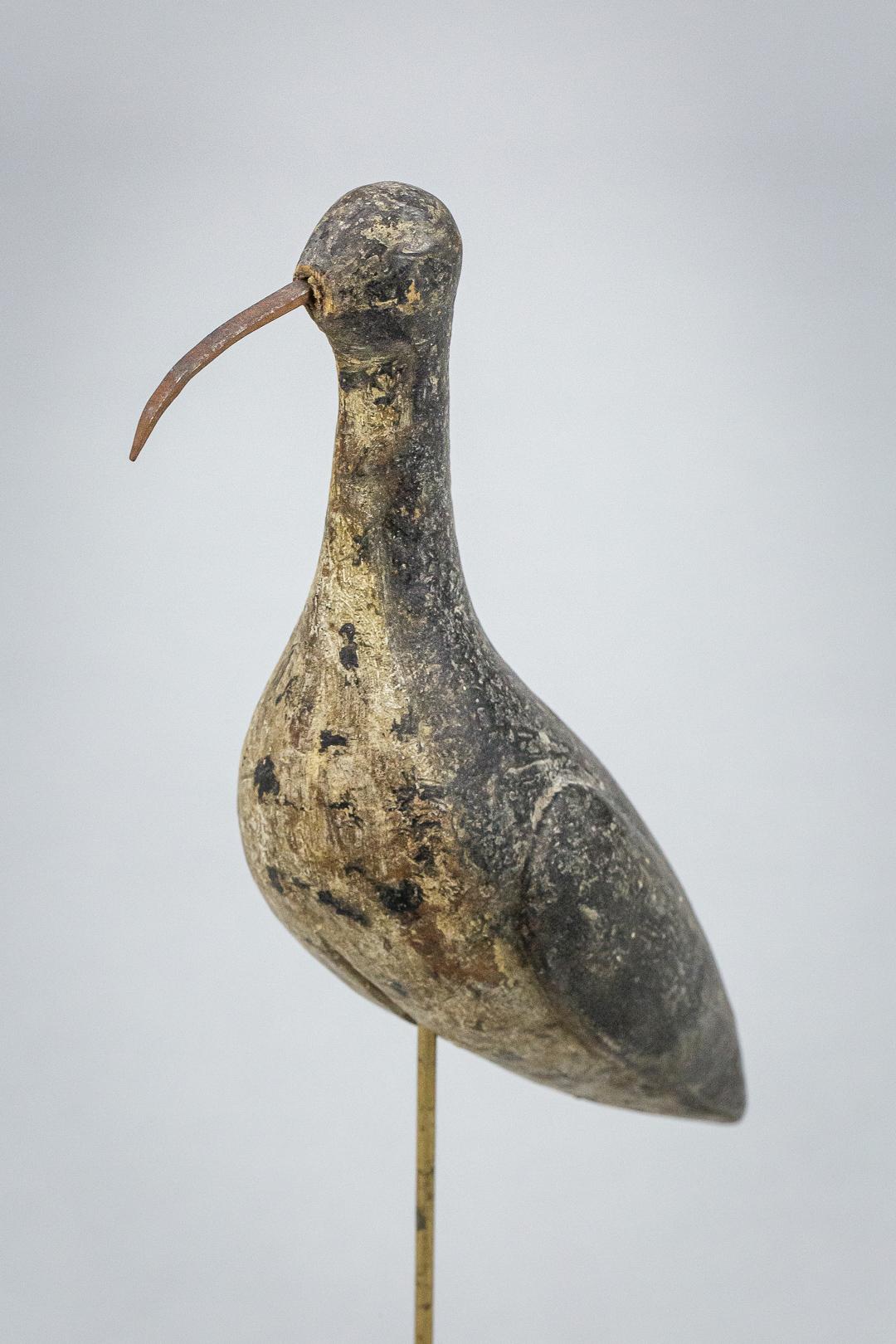 19th Century Working Shorebird Decoy For Sale 4