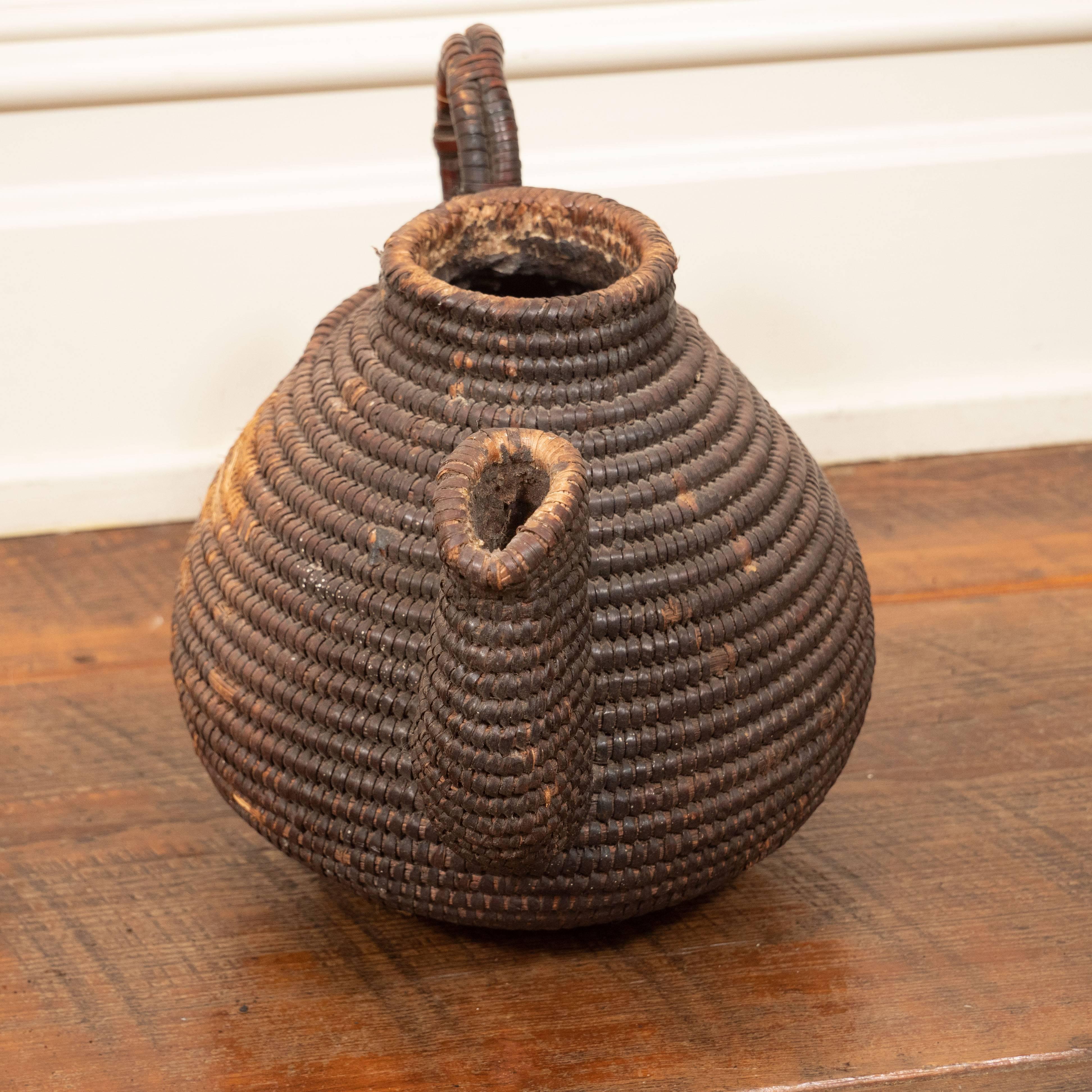 19th Century Woven Tea Basket, probably African 1