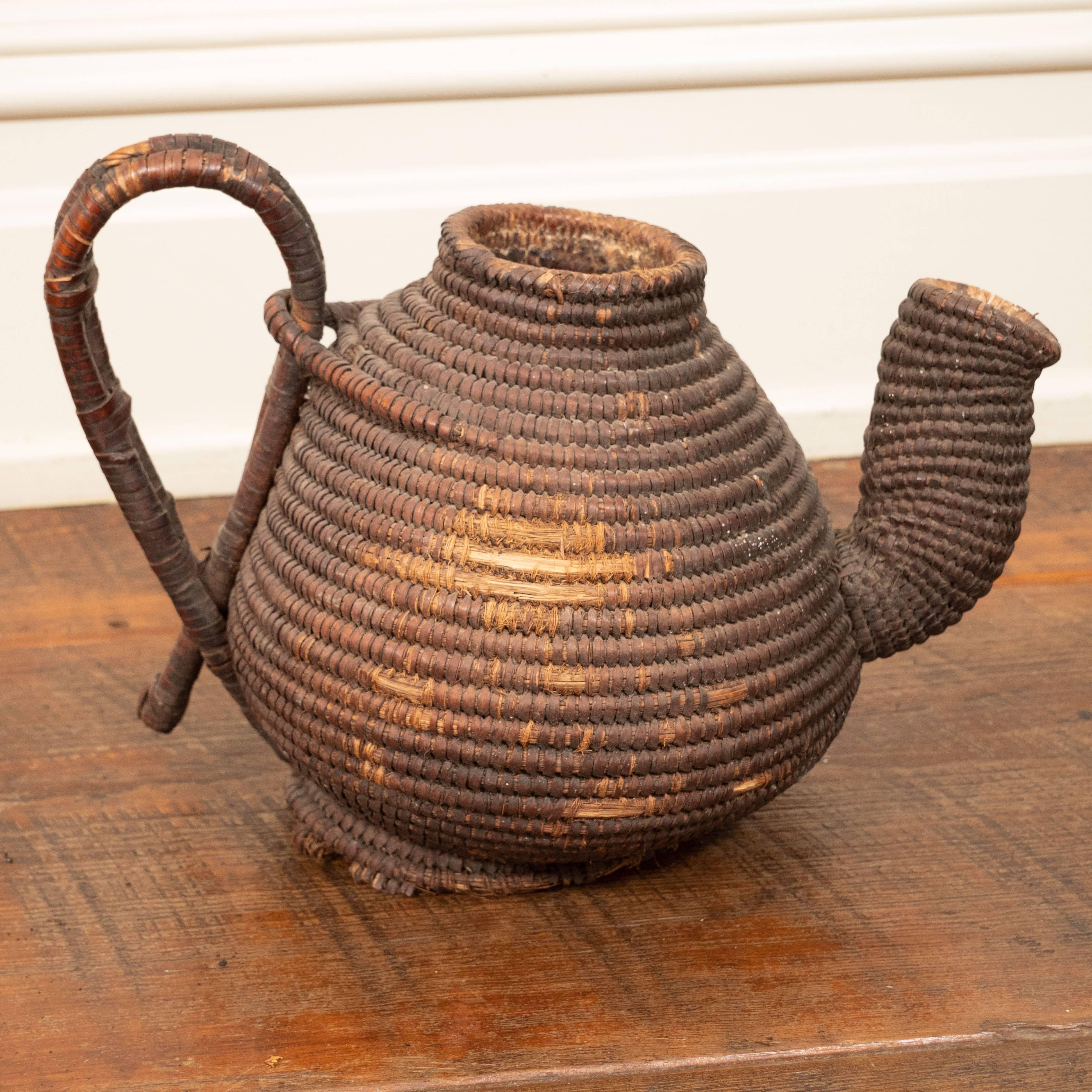 19th Century Woven Tea Basket, probably African 2