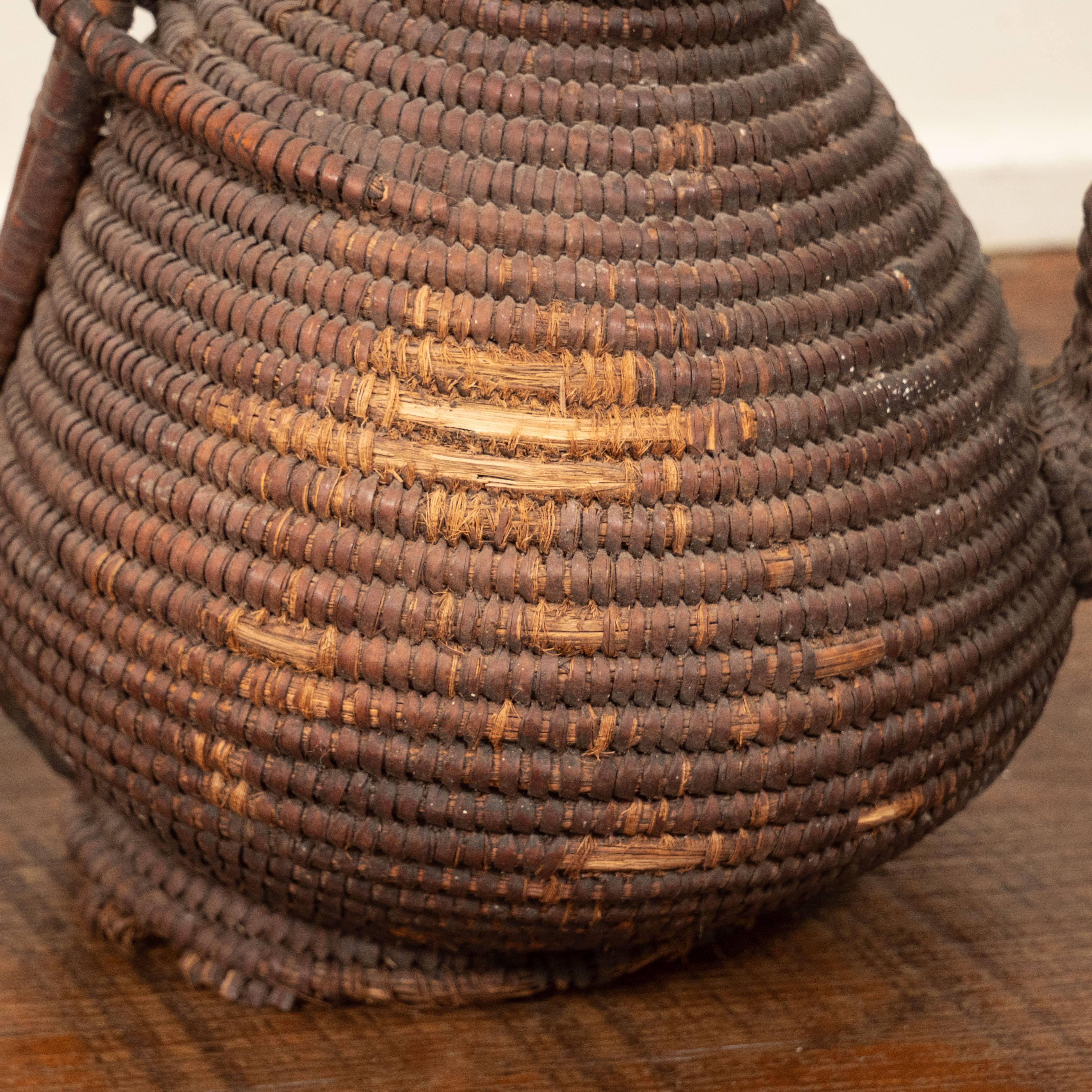 19th Century Woven Tea Basket, probably African 3