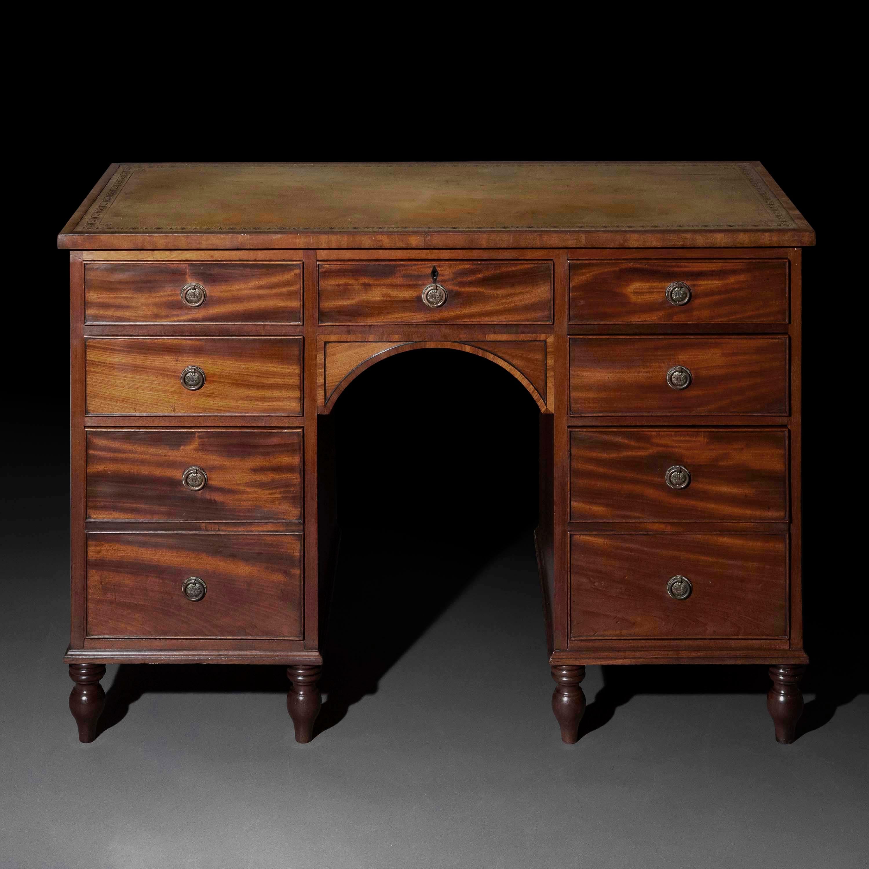 Table à écrire Regency du 19e siècle, vers 1820 en vente 5