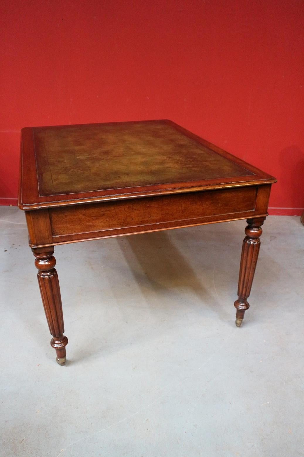 Mahogany 19th Century Writing Table