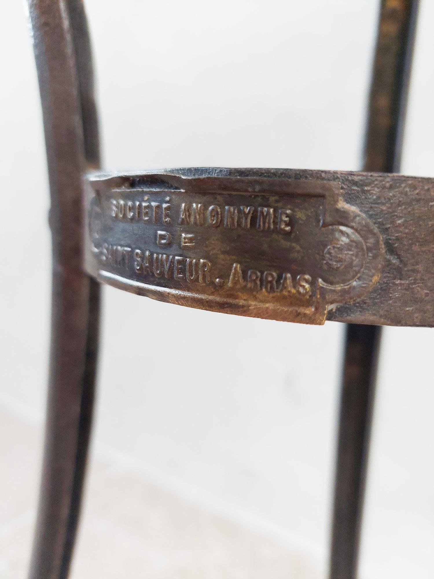 19th Century Wrough and Cast Iron Table from Arras 9