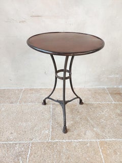 19th Century Wrough and Cast Iron Table from Arras