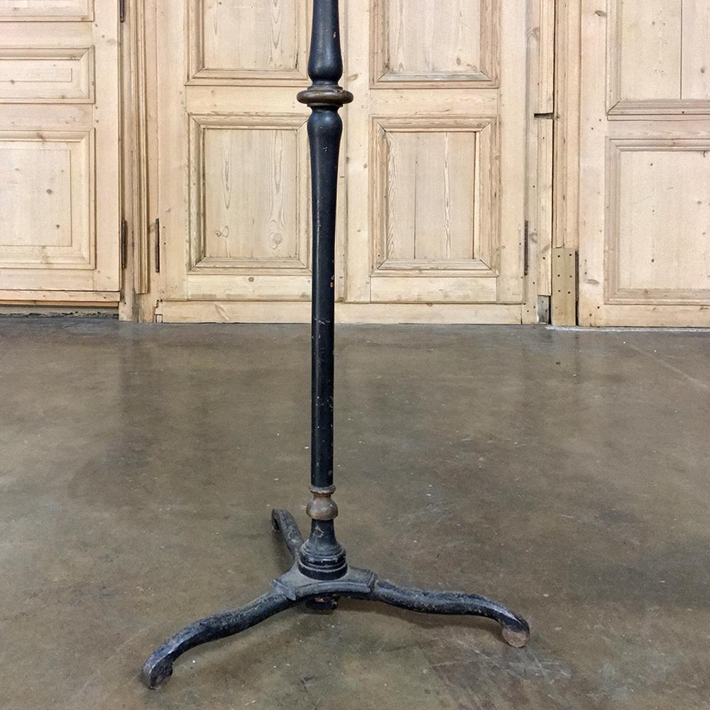 19th Century Wrought Iron and Brass Music Stand For Sale 4