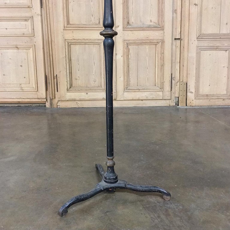 19th Century Wrought Iron and Brass Music Stand For Sale 3