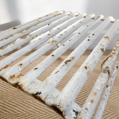 19th Century Wrought Iron Foot Stool