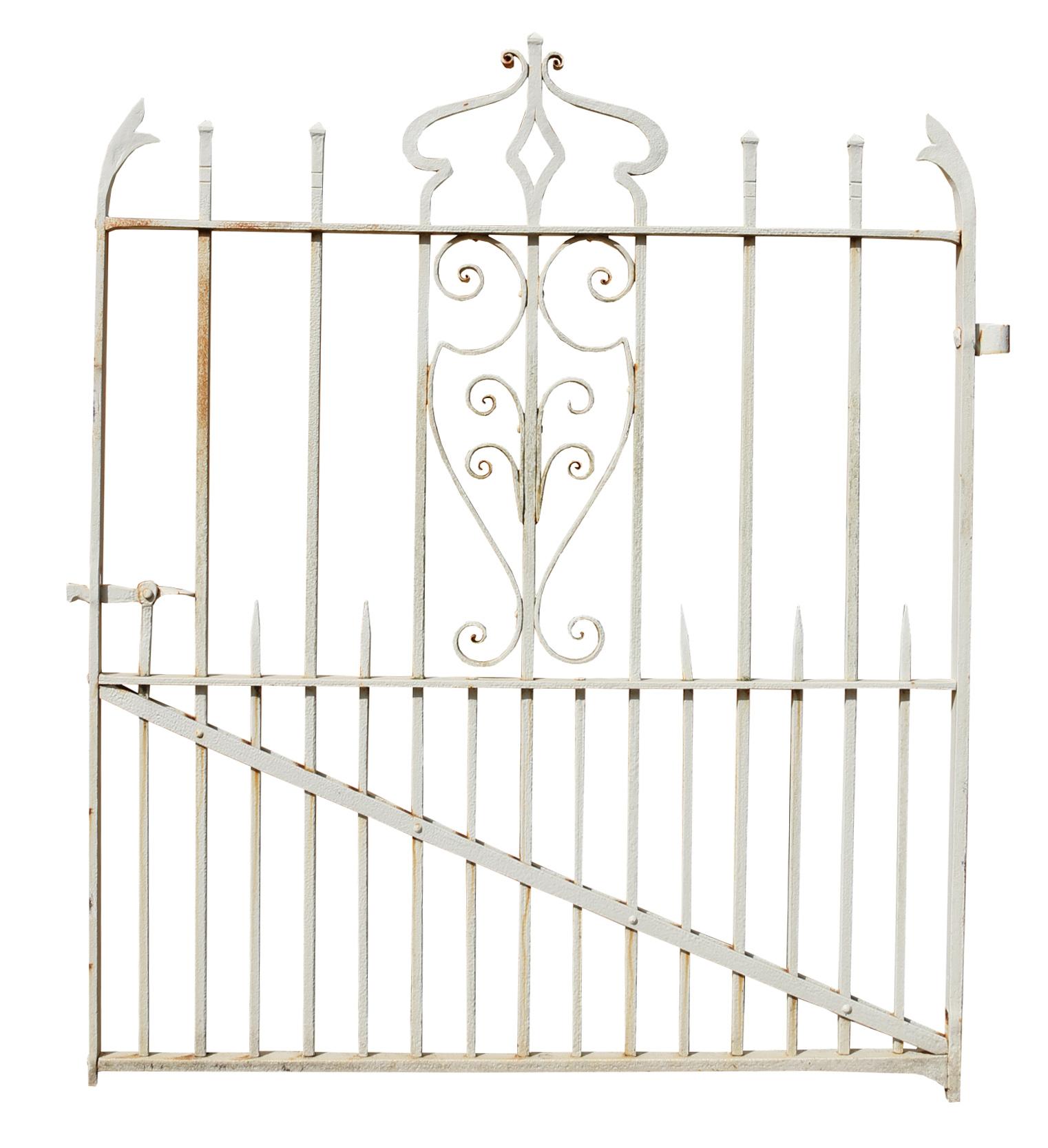This gate has been recently painted and comes with a working latch.
The width listed does not include hinges or latch.
Weight 54 kg.