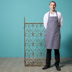 19th Century Wrought Iron Side Gate