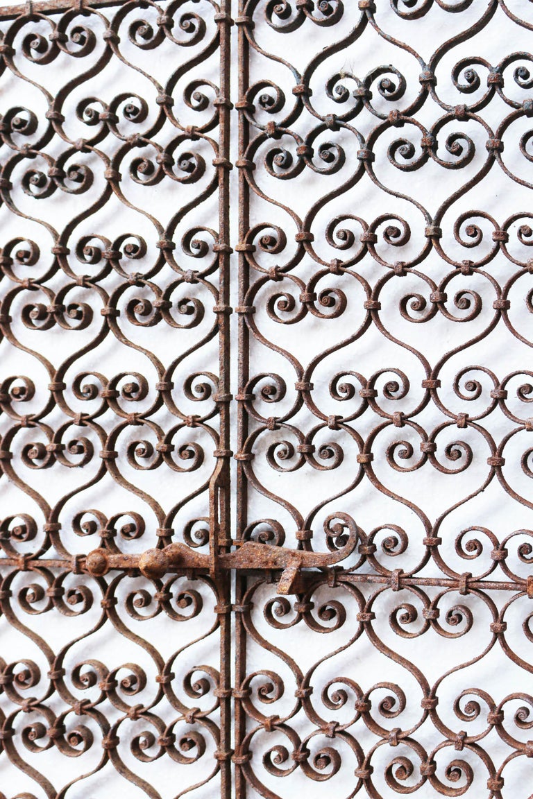 19th Century Wrought Iron Window Grills For Sale at 1stDibs iron