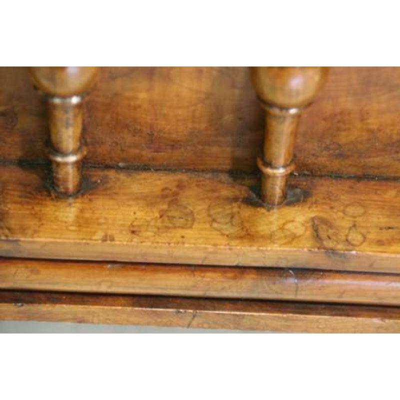 19th Century Yew Wood Large Country House Stool with Storage, circa 1830 7