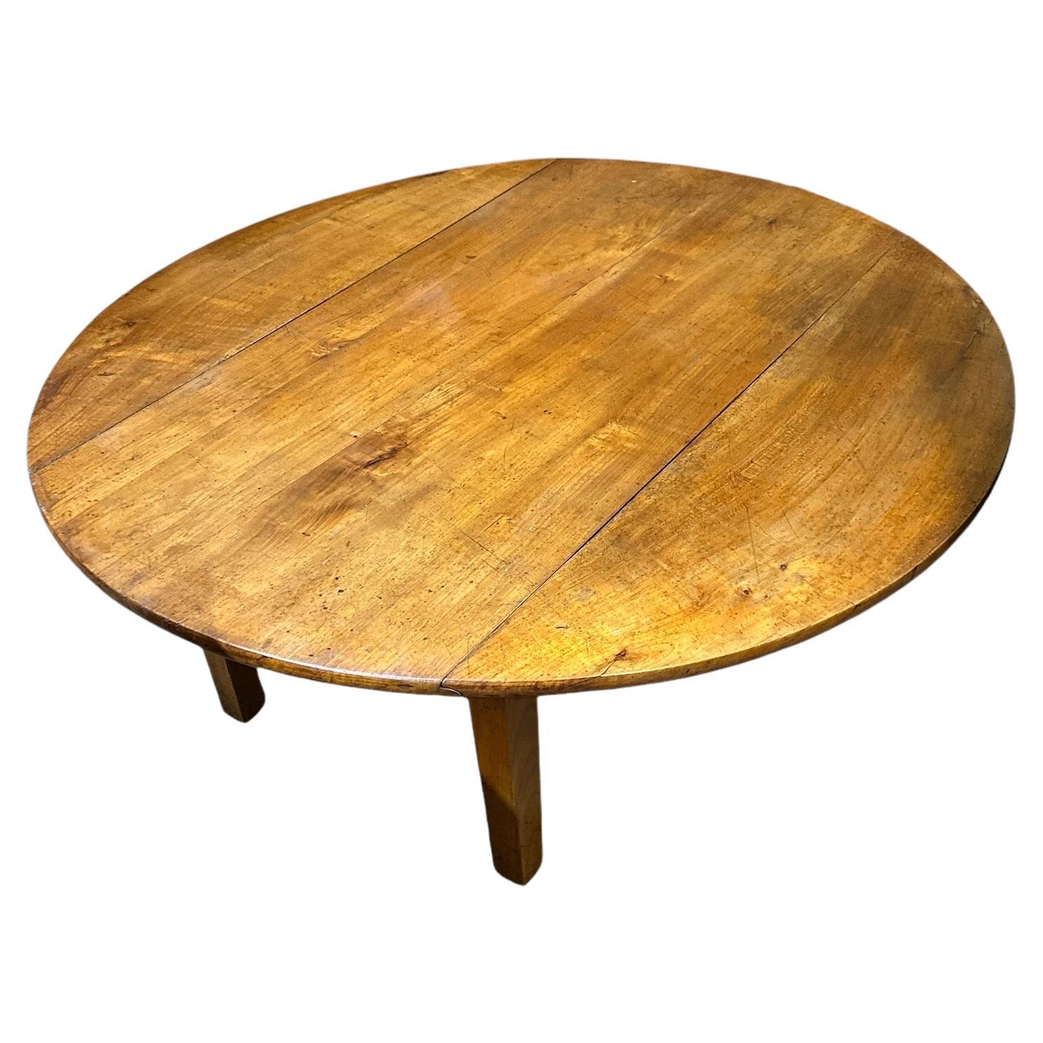 19th Cherry drop leaf coffee table