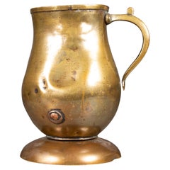 19th/early 20th c. Bronze and Copper Pitcher