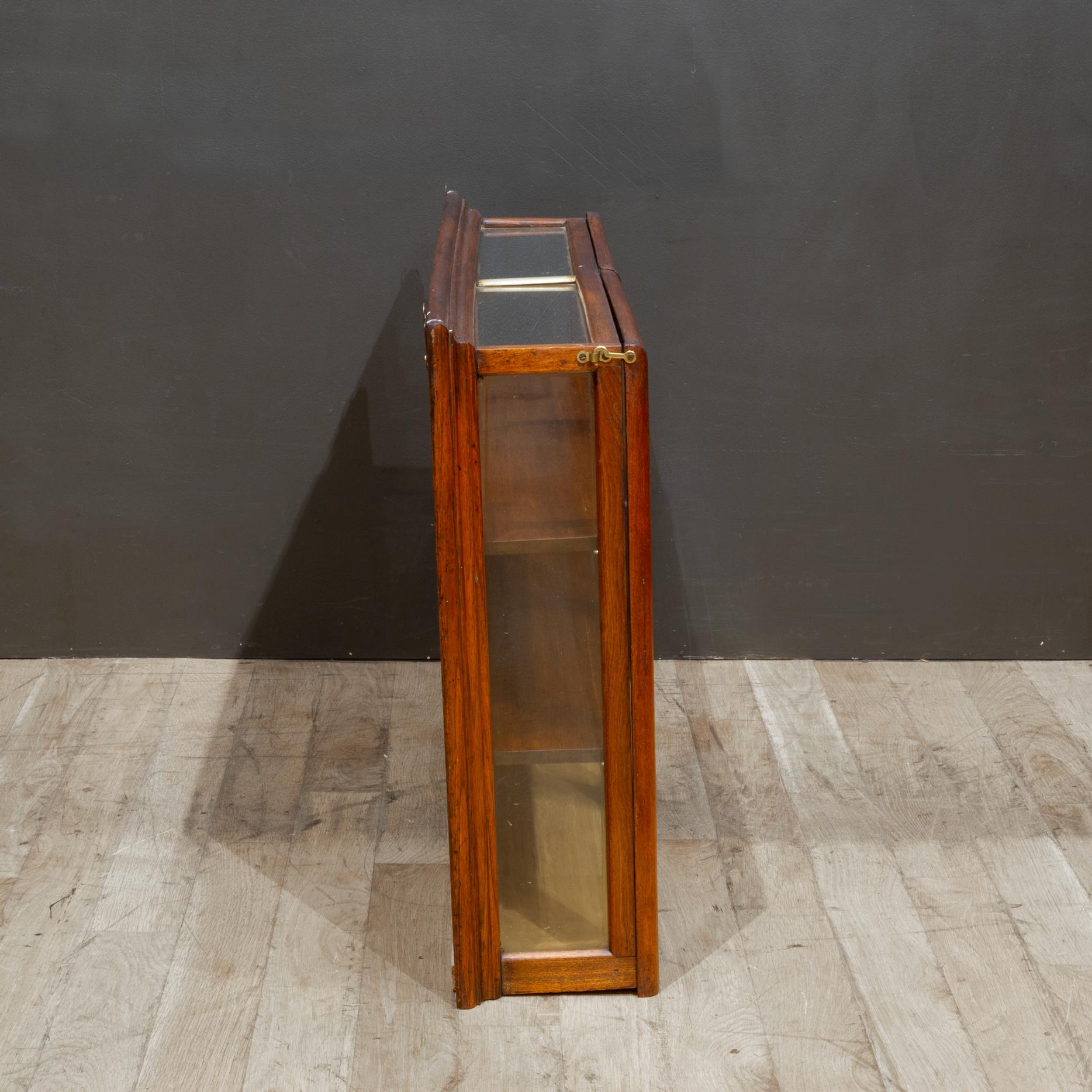 19th/Early 20th c. Mercantile Wall Mount Cabinet c.1880-1920 For Sale 3