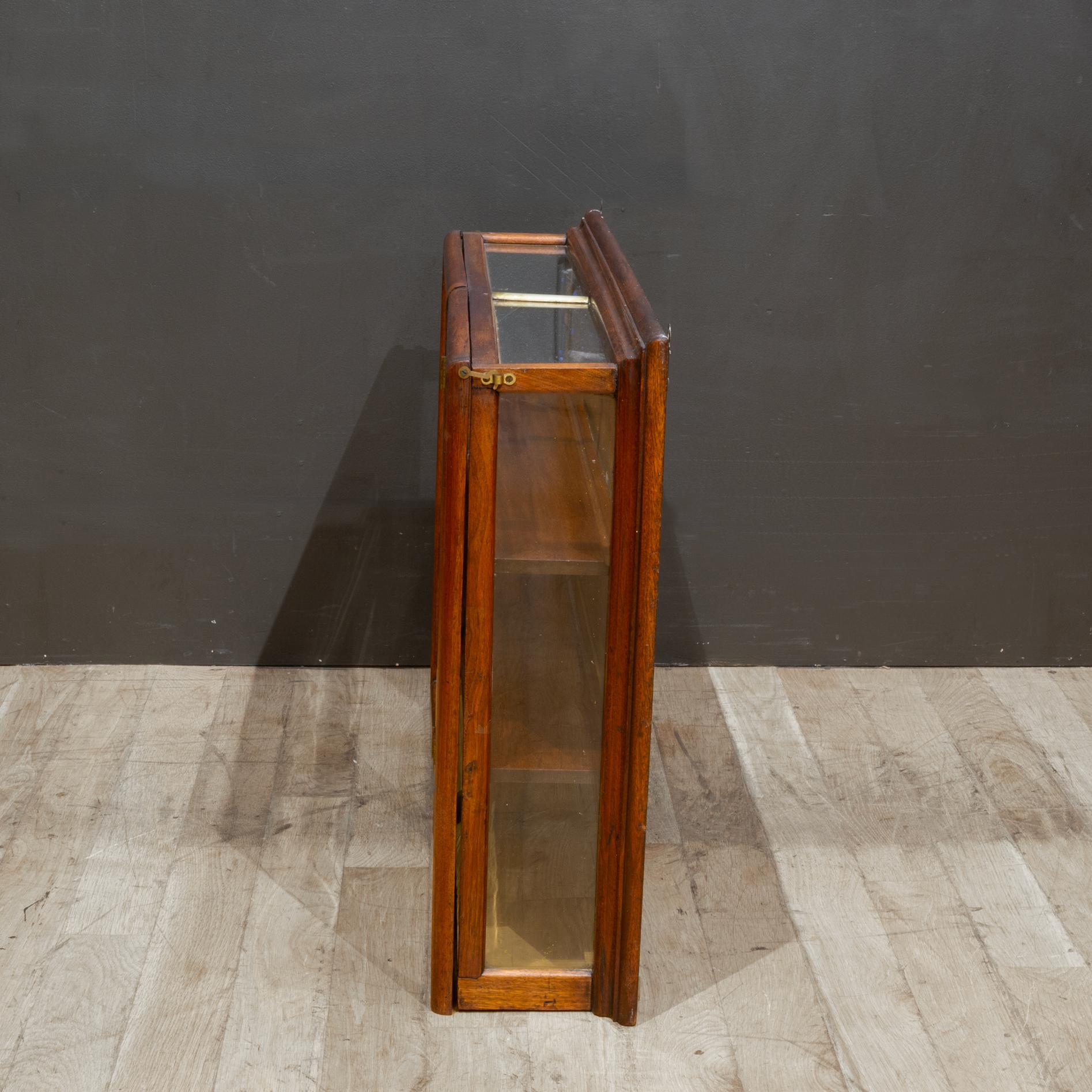 19th/Early 20th c. Mercantile Wall Mount Cabinet c.1880-1920 For Sale 4