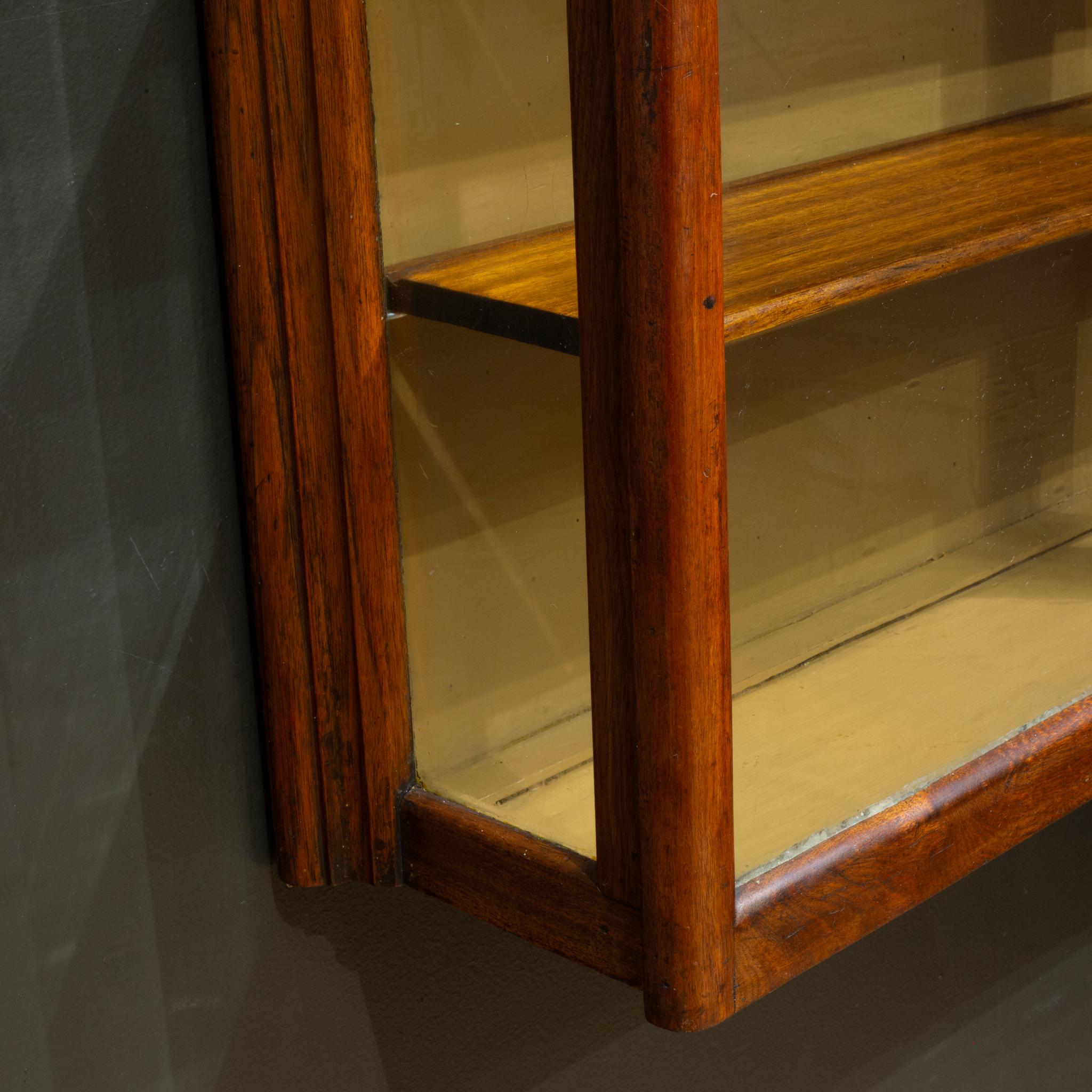 19th Century 19th/Early 20th c. Mercantile Wall Mount Cabinet c.1880-1920 For Sale