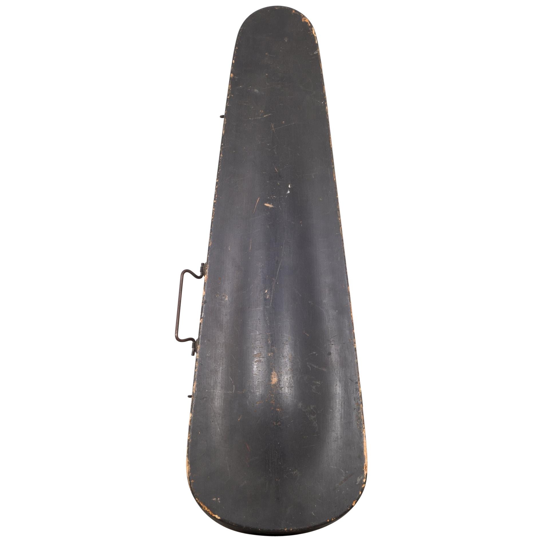 19th-Early 20th Century Antique Wood Violin Case, circa 1890-1920