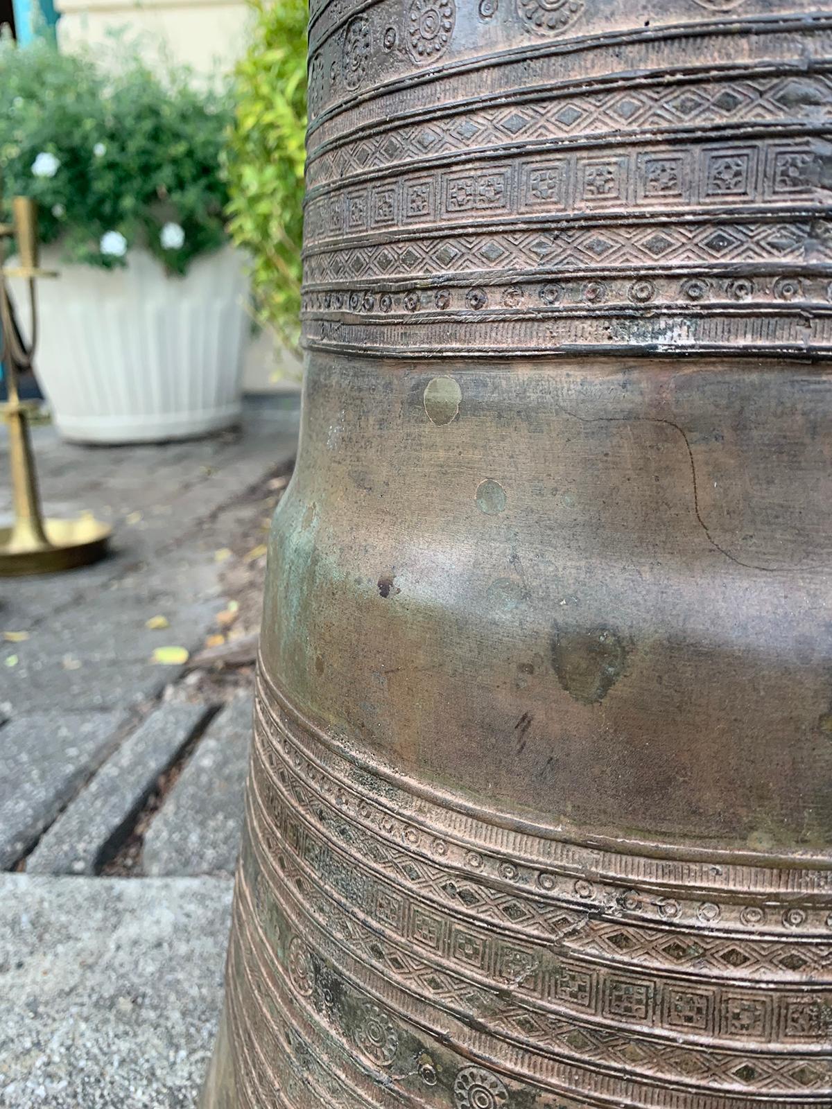 19th-Early 20th Century Metal Rain Drum 8