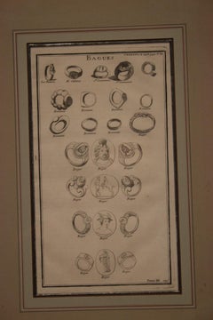 19th Edition Stamp Rings from an Apprentice Book