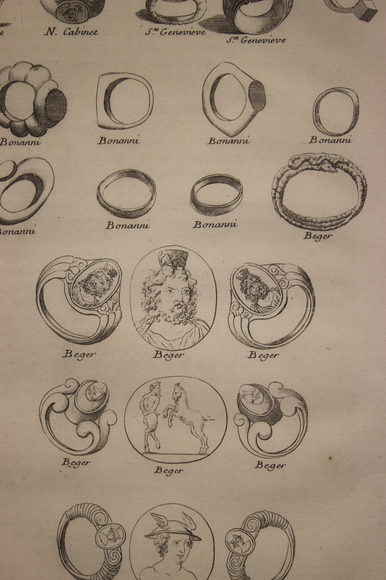 19th Edition Stamp Rings from an Apprentice Book In Good Condition For Sale In Oostrum-Venray, NL