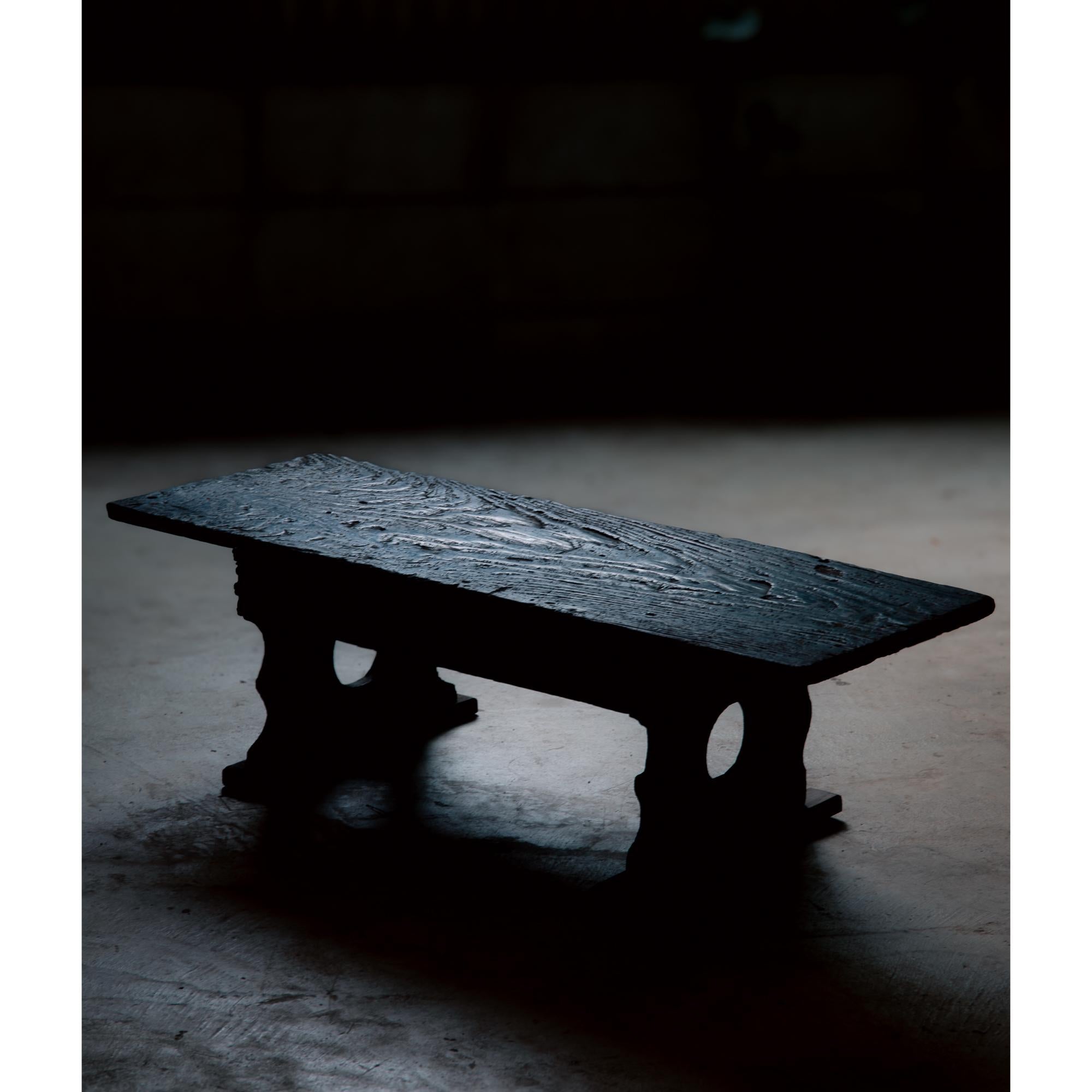 1860s Edo Japanese antique wabi sabi urushi low writing desk primitive tea table 4