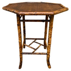 19th English Bamboo Side Table