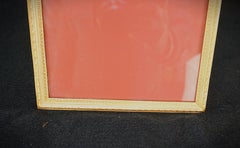 19th French Antique Gilt Bronze Standing Picture Frame