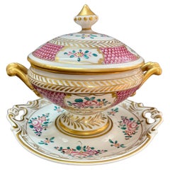 Siglo XIX Porcelana francesa firmada Samson
