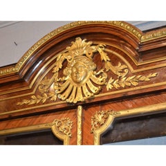 19th French Vitrine Cabinet, Signed Linke