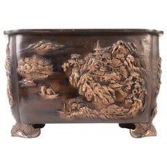 19th Japanese Bronze Jardinière