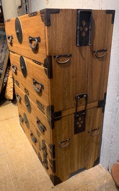 19th Century Japanese Clothing Chest