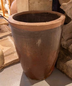 19th Large Antique Clay Jar.
