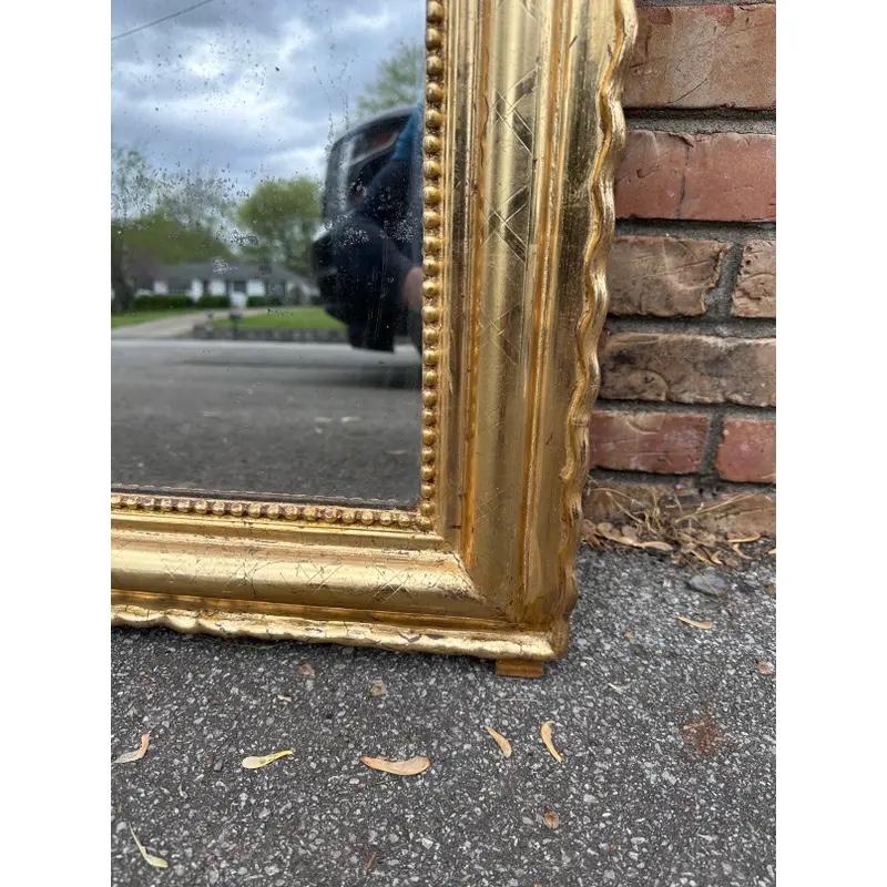 19th Louis Philippe Mirror In Excellent Condition For Sale In Nashville, TN