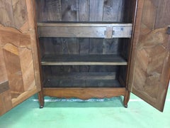 19th Louis XV Style Fruit Wood Wardrobe