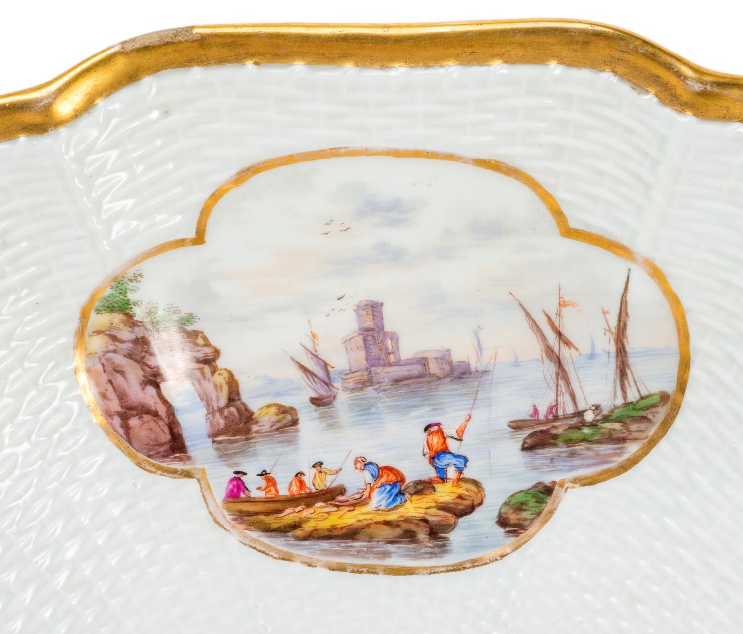Porcelain 19th Century Meissen Tureen
