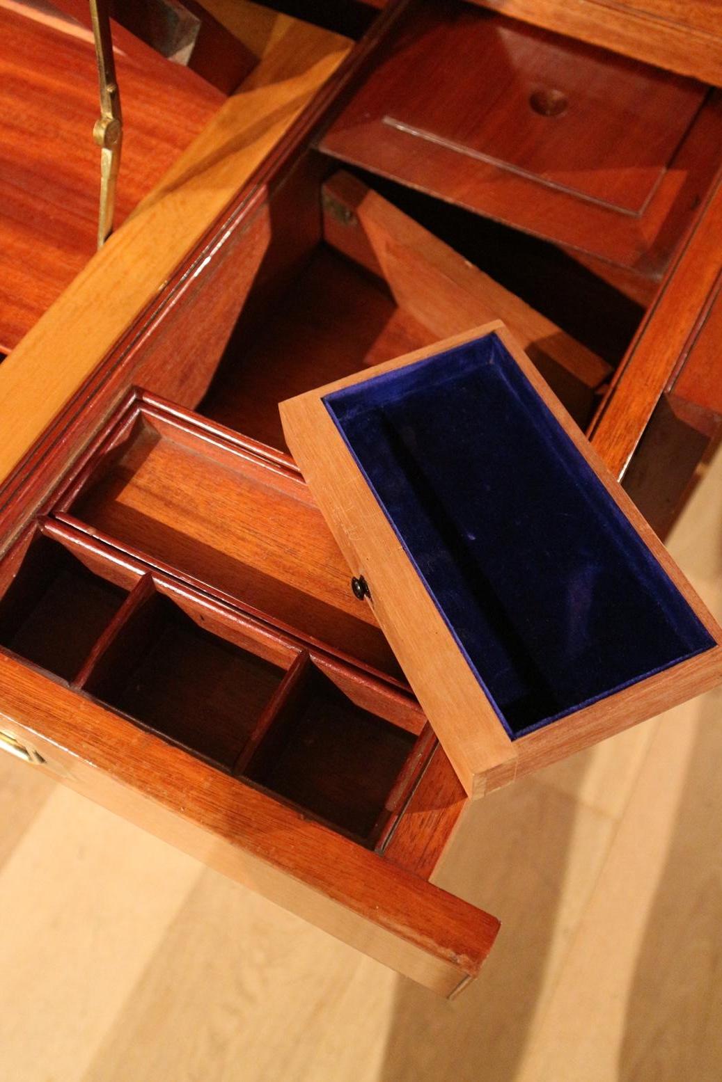 19th Military Chest with Secretaire Drawer 6
