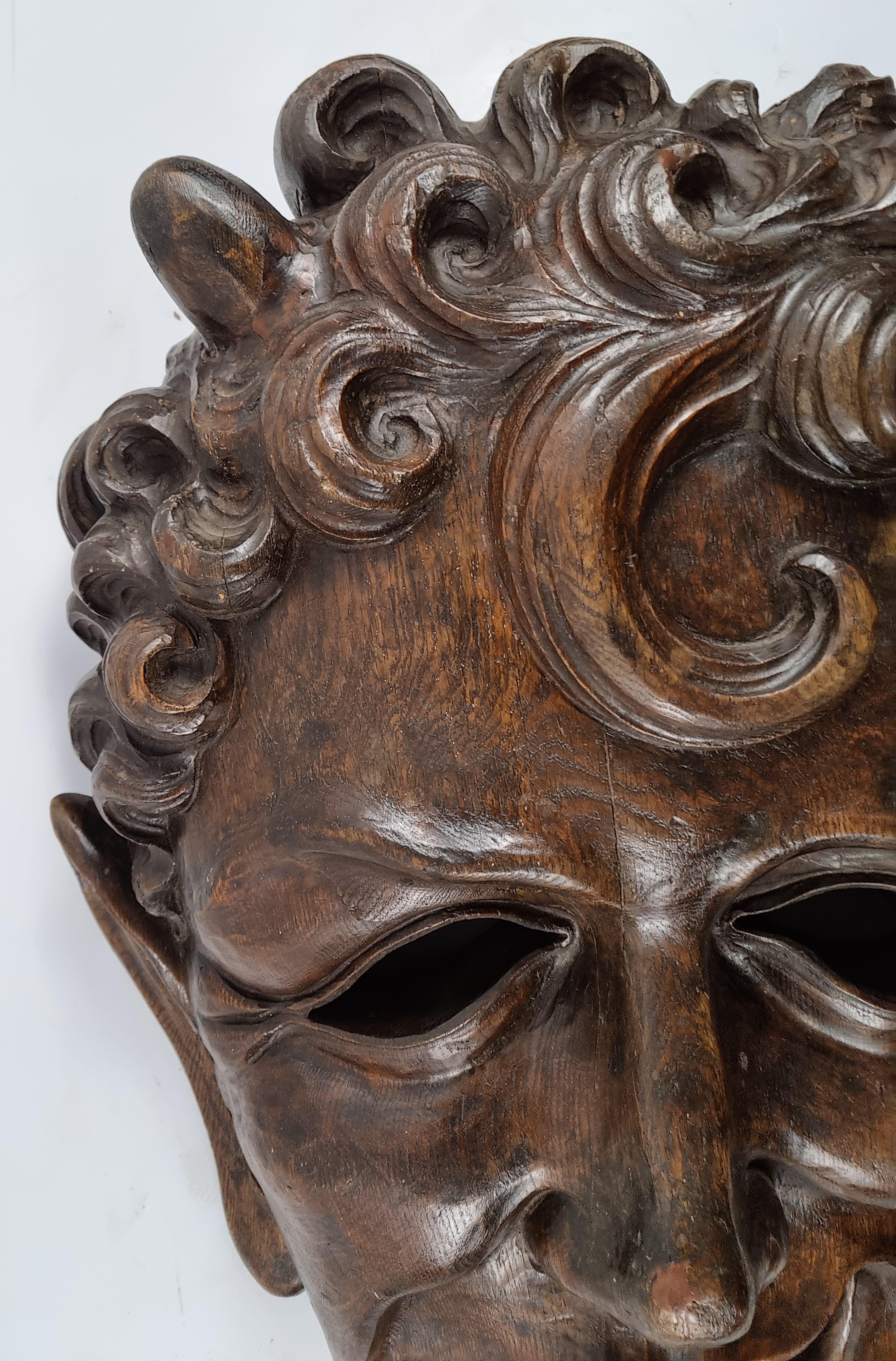 19th Oak Satyr For Sale 5