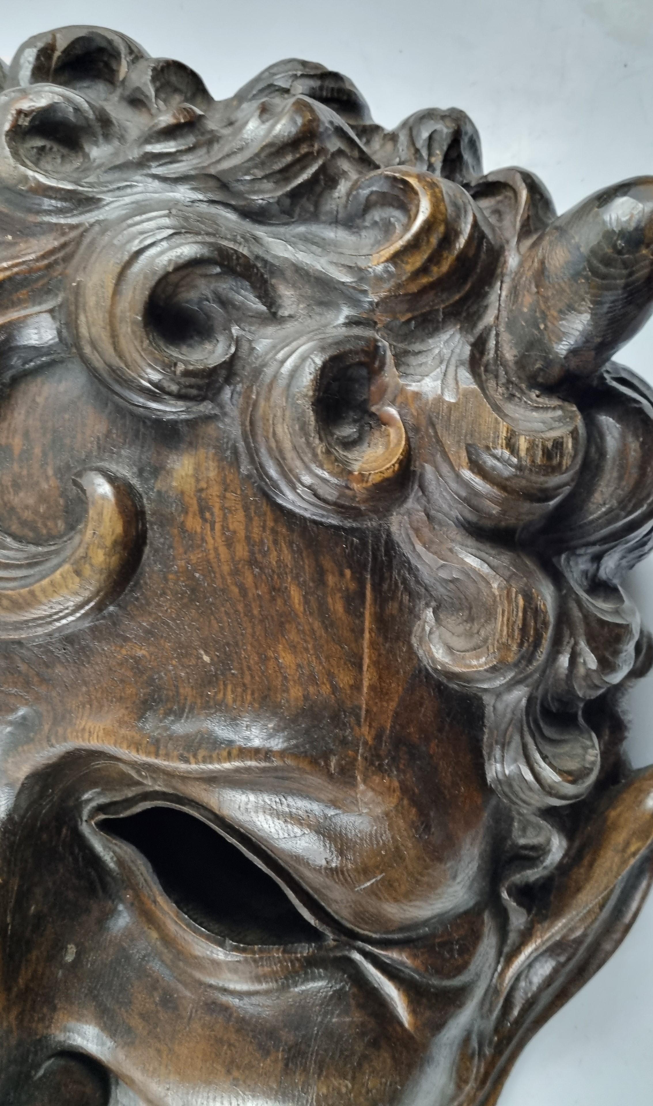 19th Oak Satyr For Sale 12