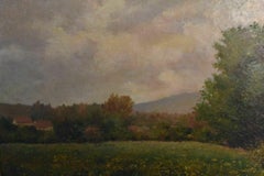 19th Oil On Canvas Landscape By Paul Huet