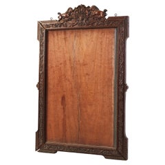 19th or 20th Century Antique Asian Mirror Frame