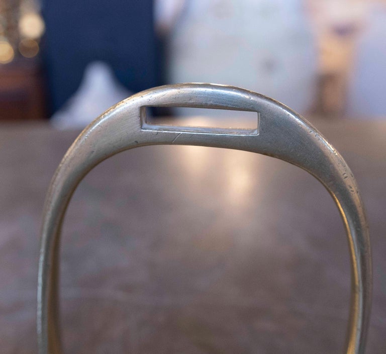 Paire D'étriers De Selle Anciens En Fer Forgé - Fabriqués à La Main (Inde)
