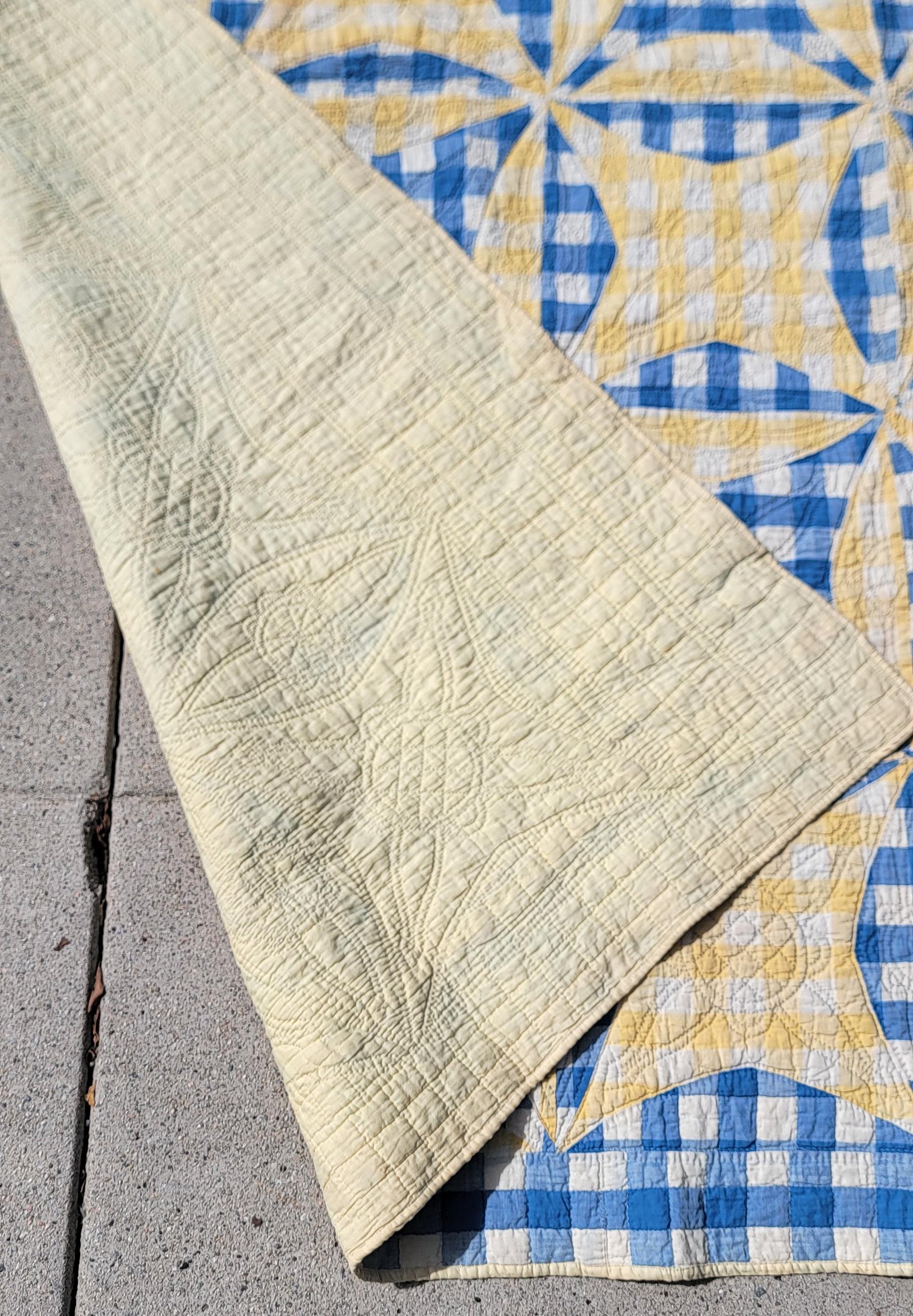 Américain 19th Robbing Peter To Pay Paul Quilt en vente