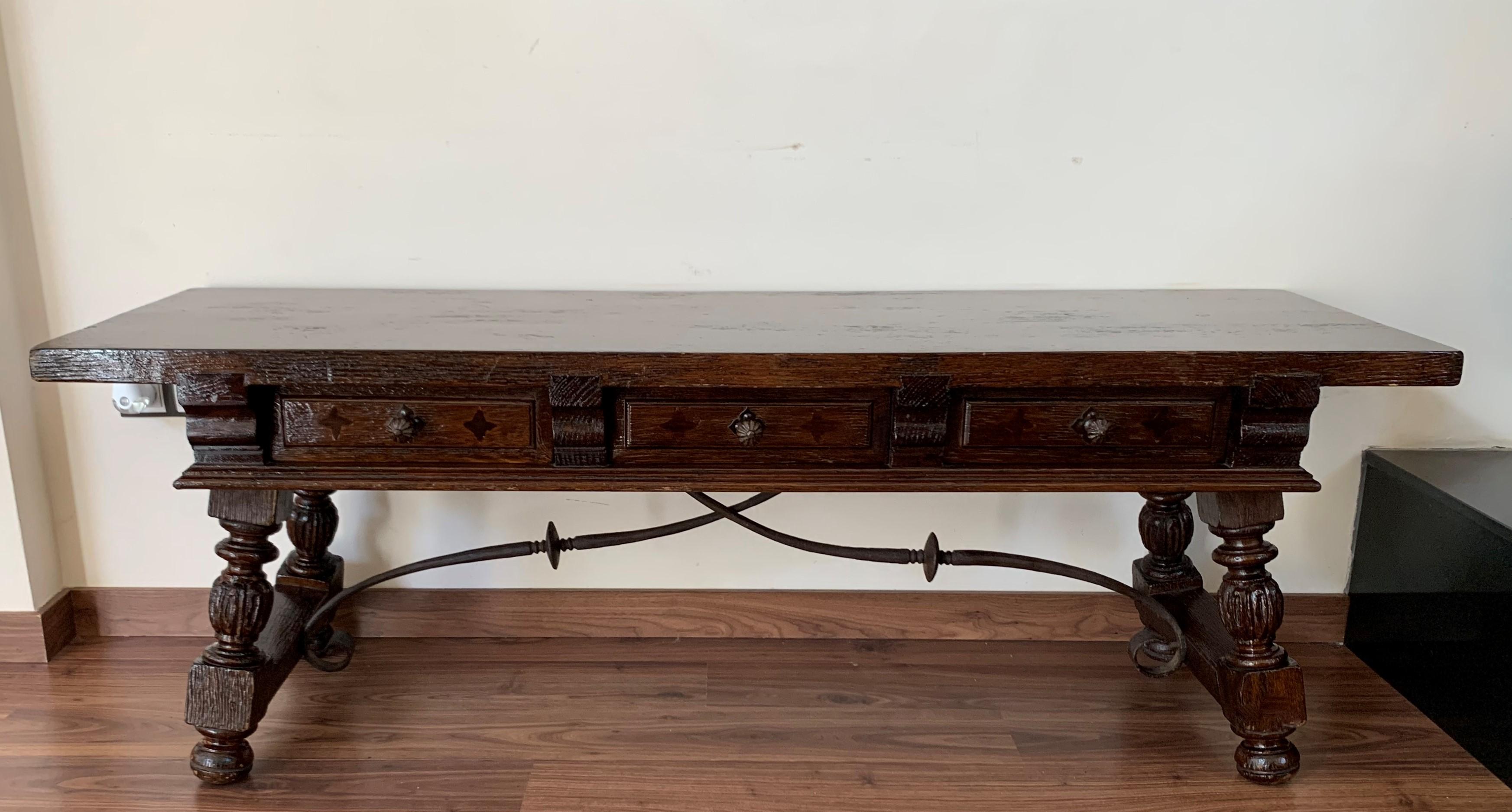 low console table with storage