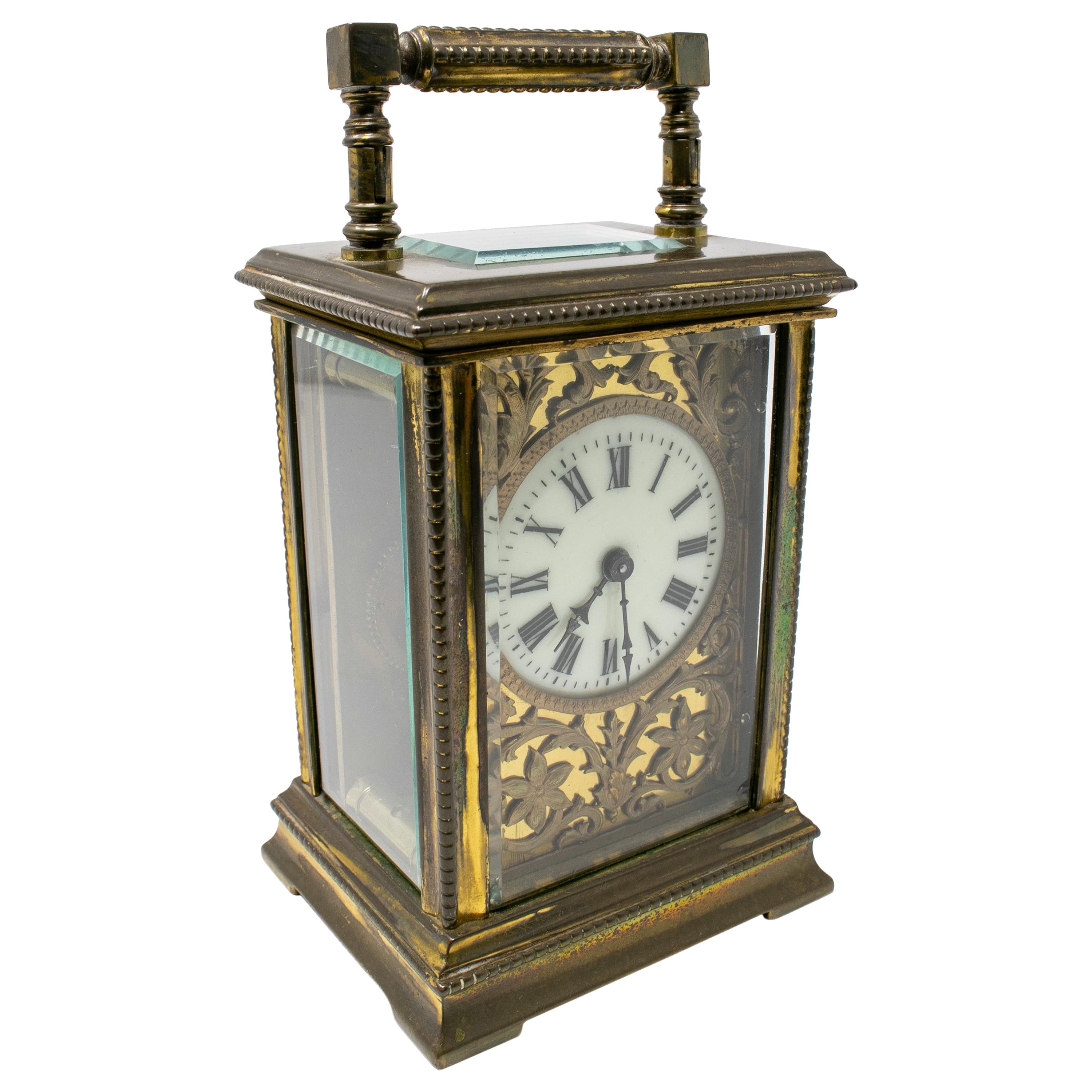Antique Horse And Carriage Clock For Sale on 1stDibs