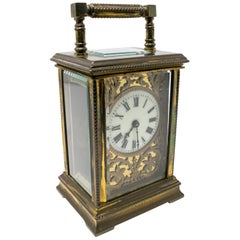 19th Swiss Made French Bronze Horse Carriage Clock