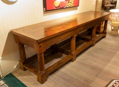 19th Wood Monumental Long Antique Console