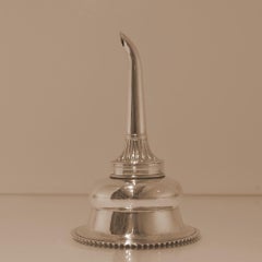 Antique Victorian Sterling Silver Scottish Provincial Wine Funnel Perth