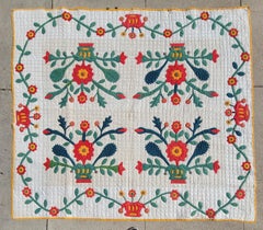19th C Applique Quilt from Pennsylvania