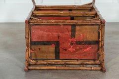 19th century Bamboo Chinoiserie Etagere