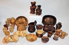 19th Century Bennington Pottery Collection, 30 Pieces